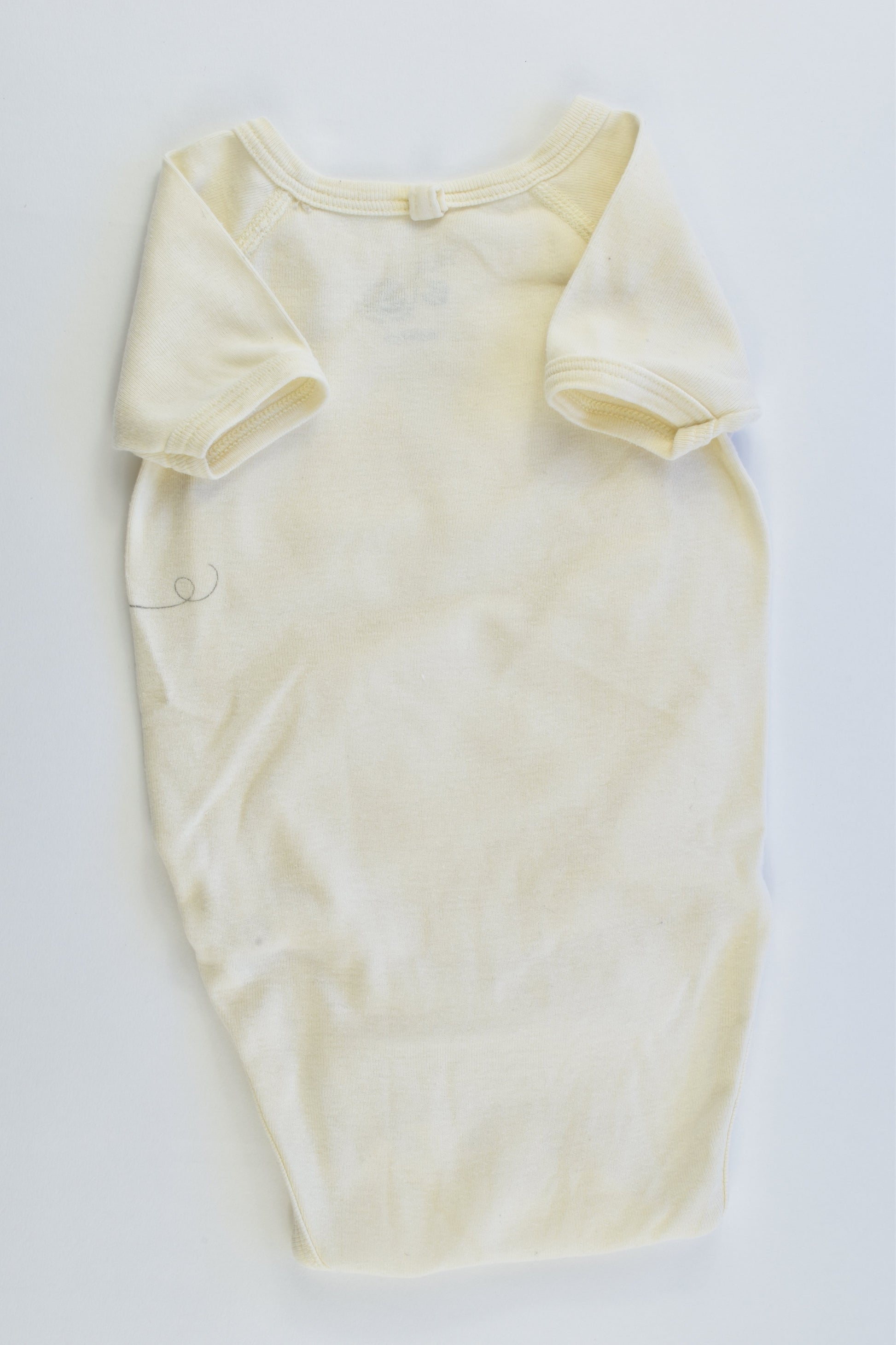 Petit Bateau (France) Size 00 (6 months, 67 cm) Bio Cotton Bodysuit
