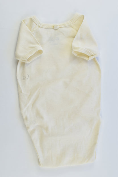 Petit Bateau (France) Size 00 (6 months, 67 cm) Bio Cotton Bodysuit