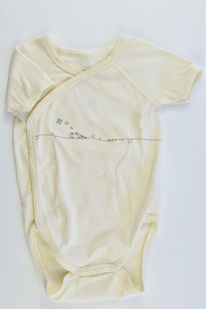 Petit Bateau (France) Size 00 (6 months, 67 cm) Bio Cotton Bodysuit