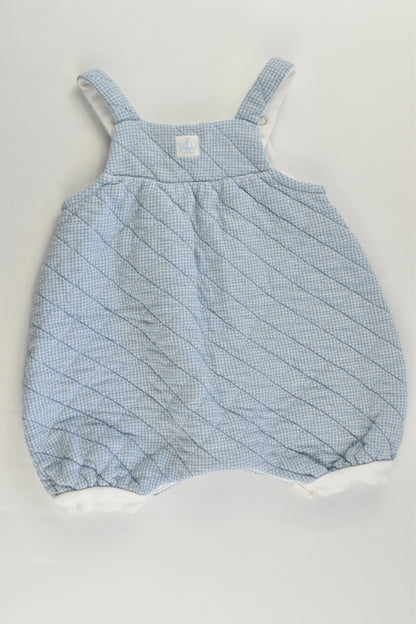 Petit Bateau (France) Size 00 (6 months, 67 cm) Short Overalls