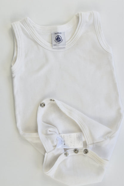 Petit Bateau (France) Size 000 (3 months, 60 cm) Bodysuit
