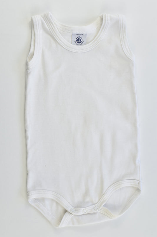 Petit Bateau (France) Size 000 (3 months, 60 cm) Bodysuit
