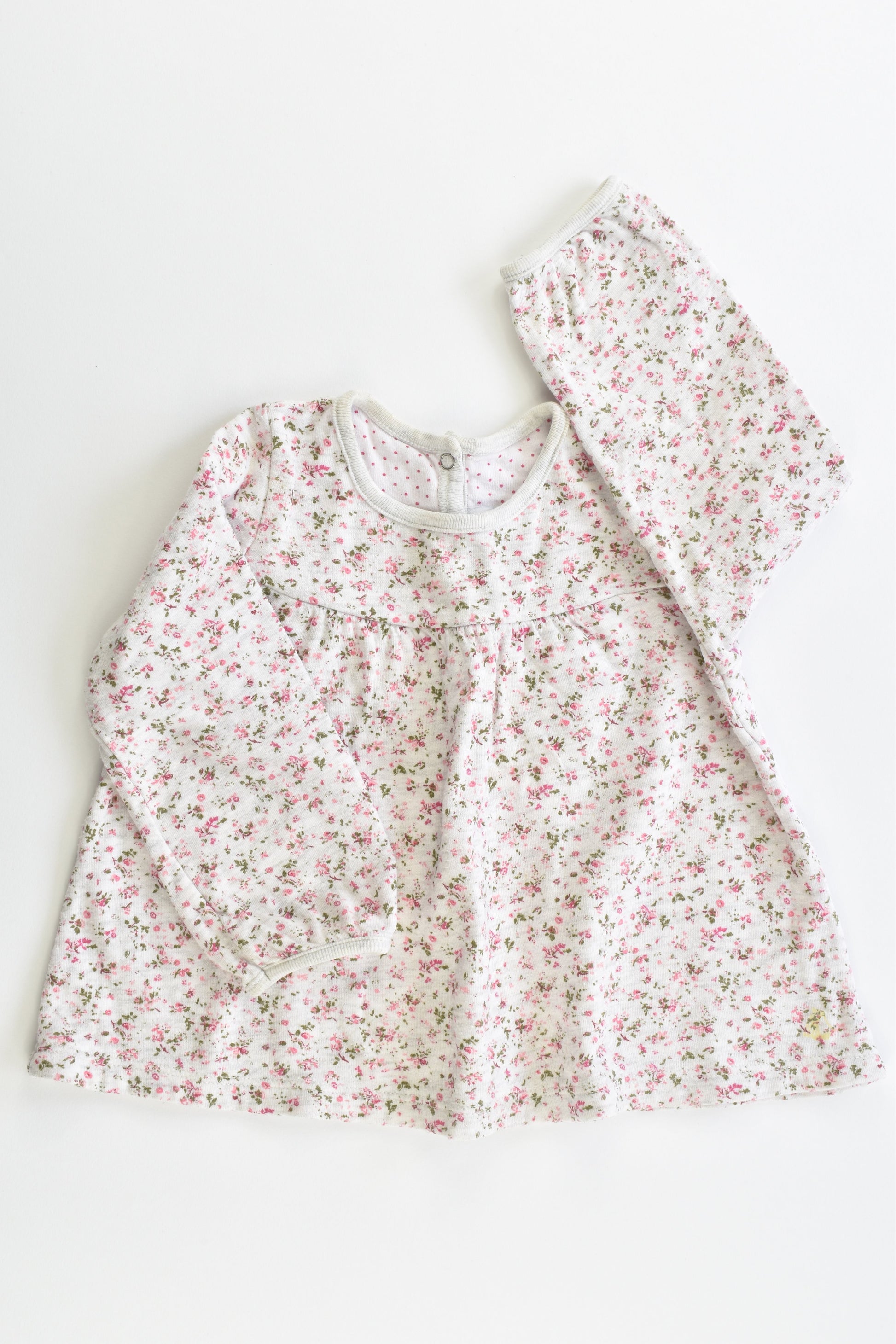 Petit Bateau (France) Size 1 (24 months, 86 cm) Floral Top