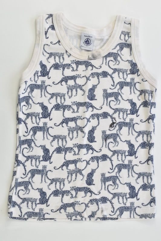Petit Bateau (France) Size 2-3 (3 years, 95 cm) Jaguars Tank Top
