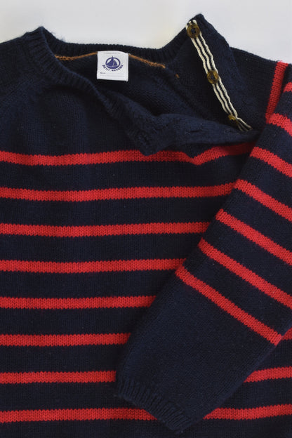 Petit Bateau (France) Size 2 (36 months, 94 cm) Woolly Jumper