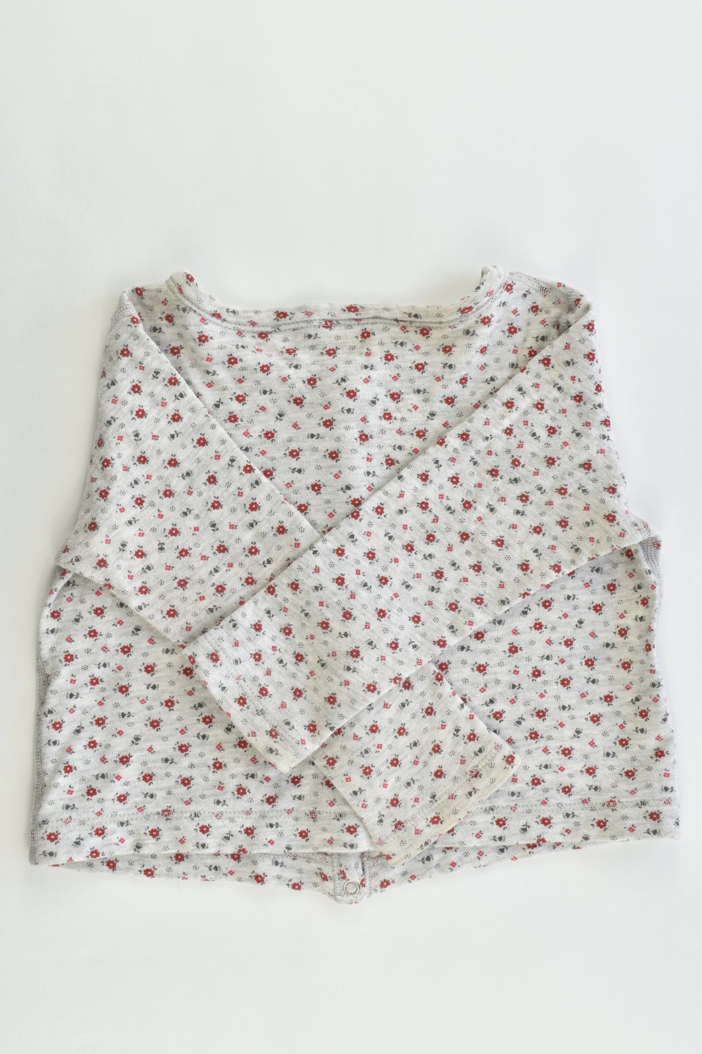 Petit Bateau (France) Size 3 years (94 cm) Floral Cardigan