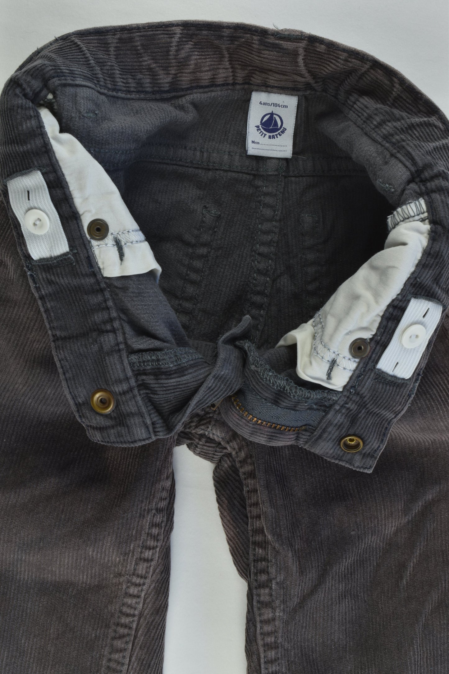 Petit Bateau (France) Size 4 (104 cm) Cord Pants