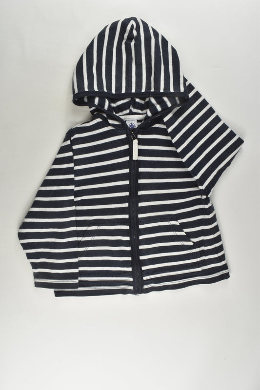 Petit Bateau Size 3-4 Zip Jumper