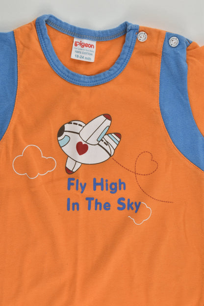Pigeon Size 2 (18-24 months) 'Fly High In The Sky' T-shirt