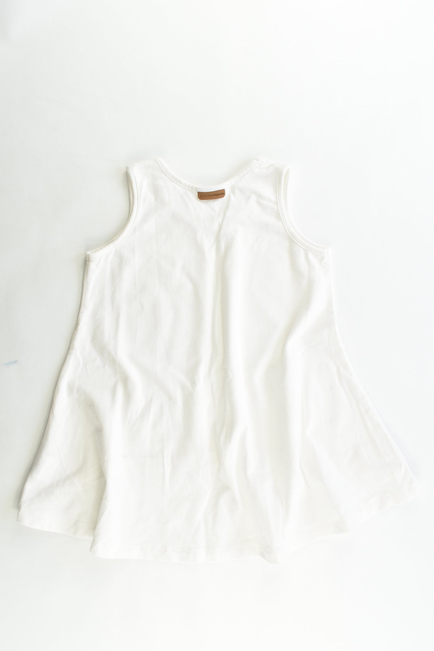 Pinch and Spoon Size 6 Long Back Tank Nude