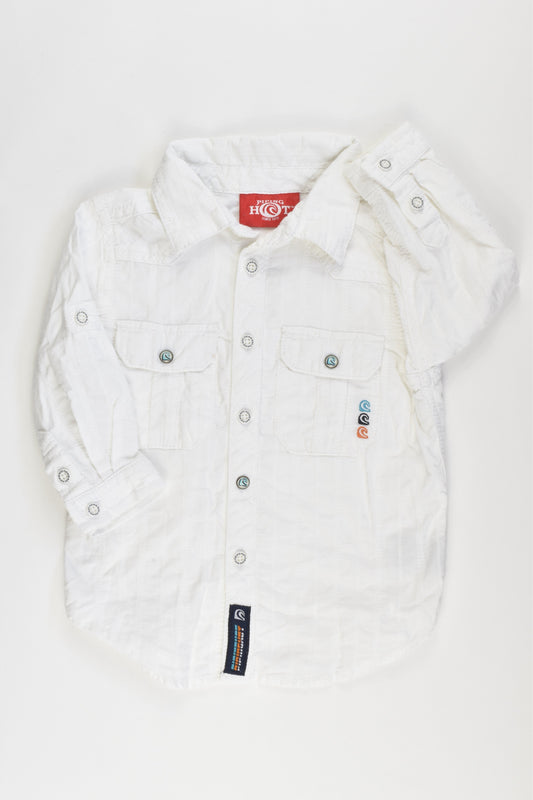 Piping Hot Size 1 Collared Shirt