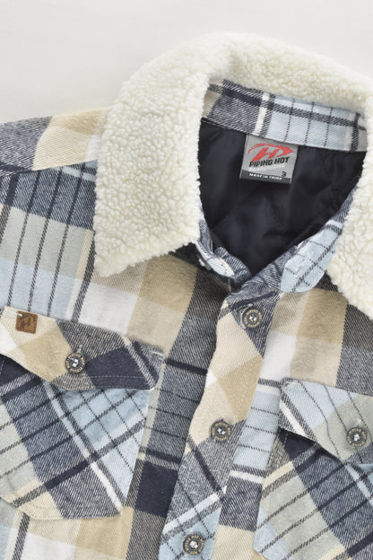 Piping Hot Size 3 Checked Jacket