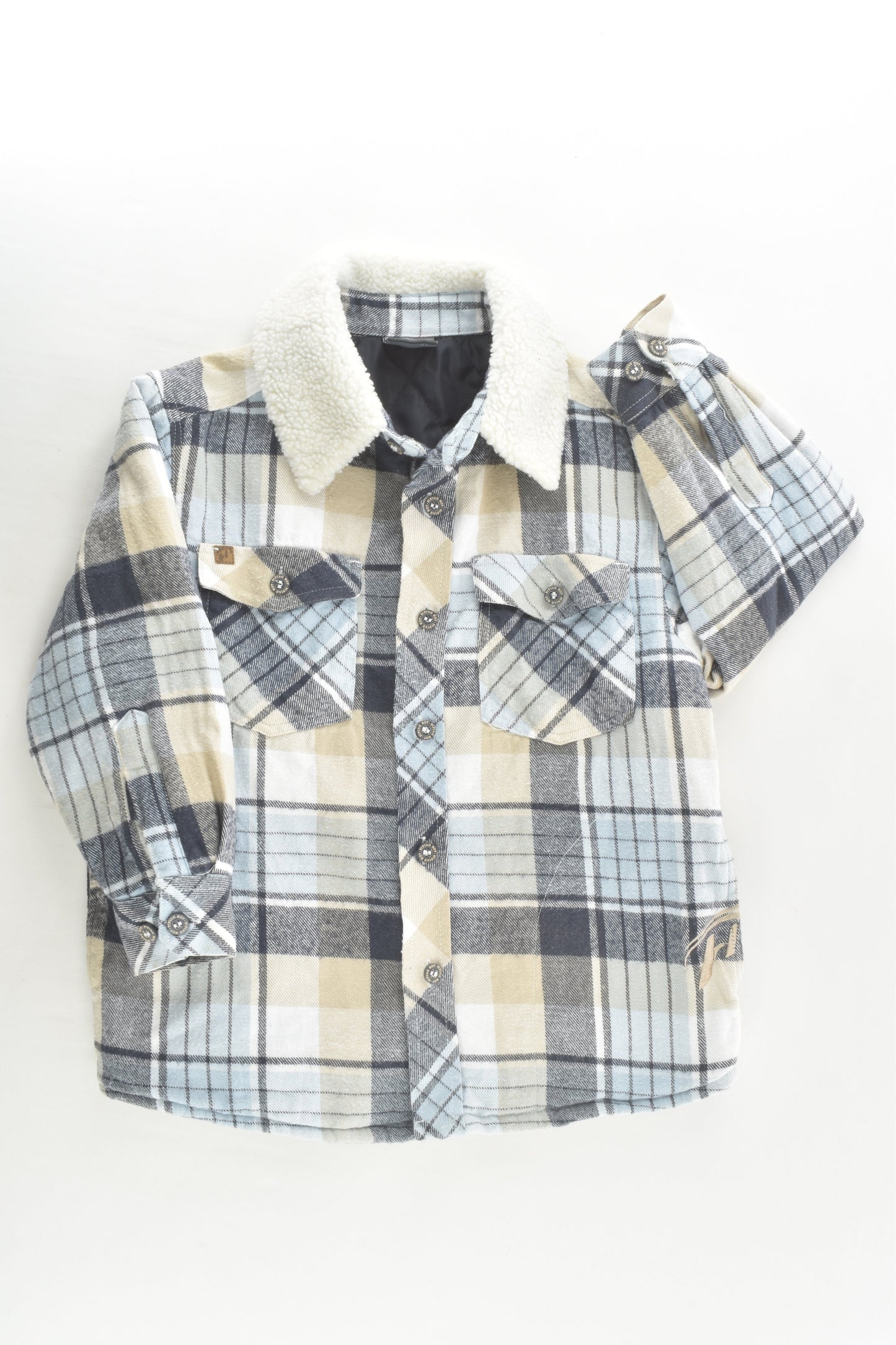 Piping Hot Size 3 Checked Jacket