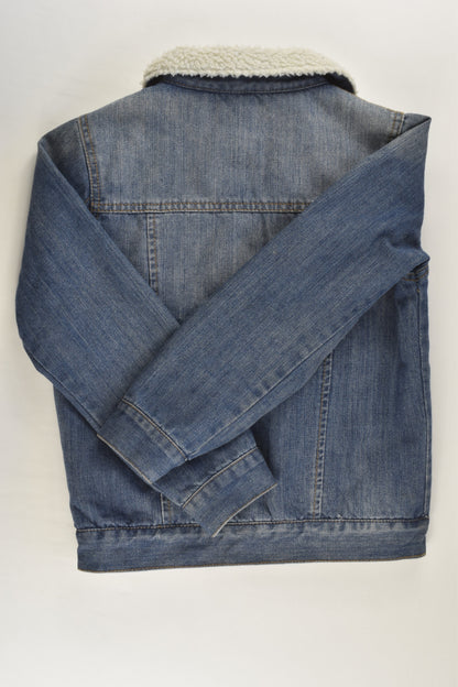 Piping Hot Size 8 Sherpa Denim Jacket