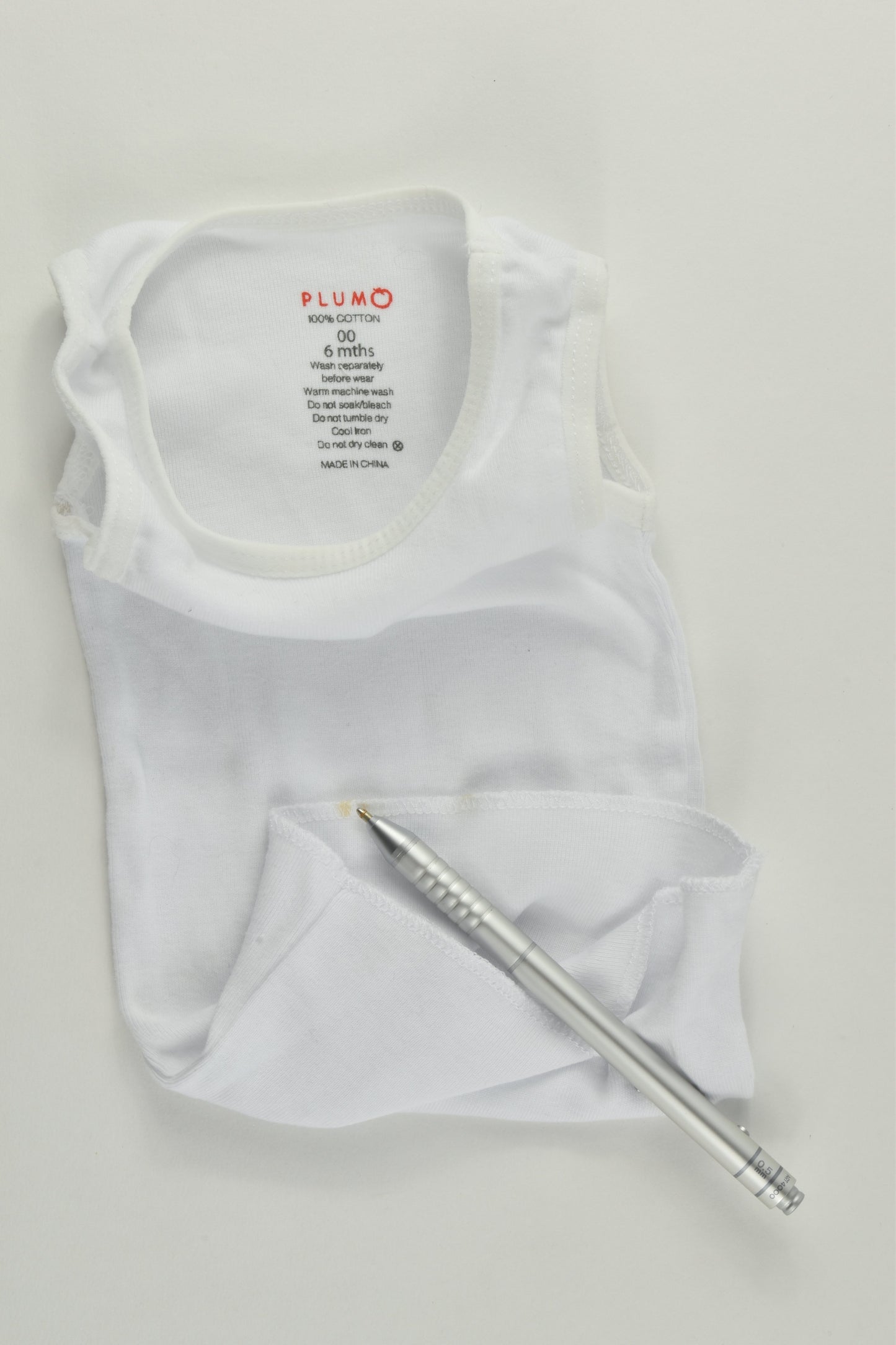 Plum Size 00 (6 months) Singlet