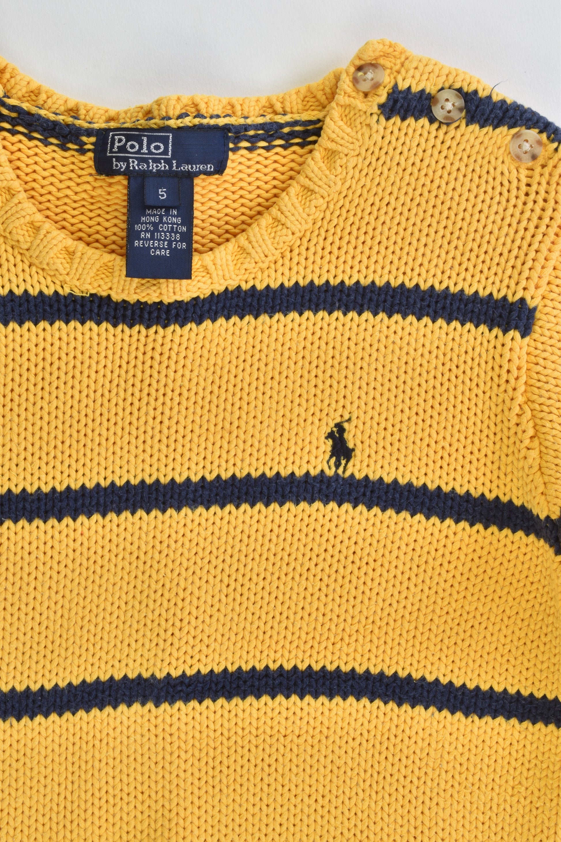 Polo by Ralph Lauren Size 5 Knitted Jumper