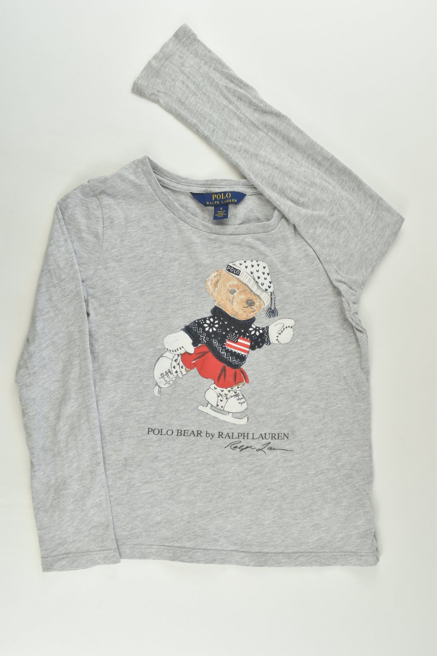 Polo Ralph Lauren Size 6 'Polo Bear' Top