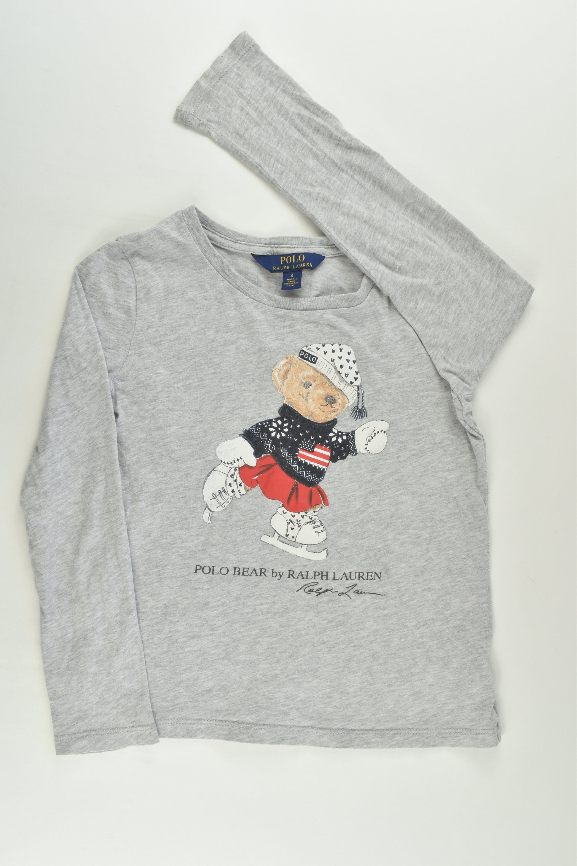 Polo Ralph Lauren Size 6 'Polo Bear' Top