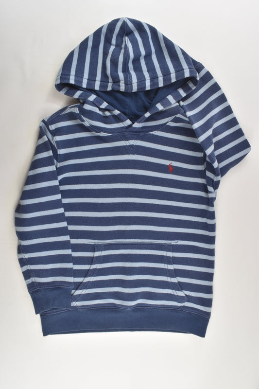 Polo Ralph Lauren Size 6 Striped Hooded Jumper