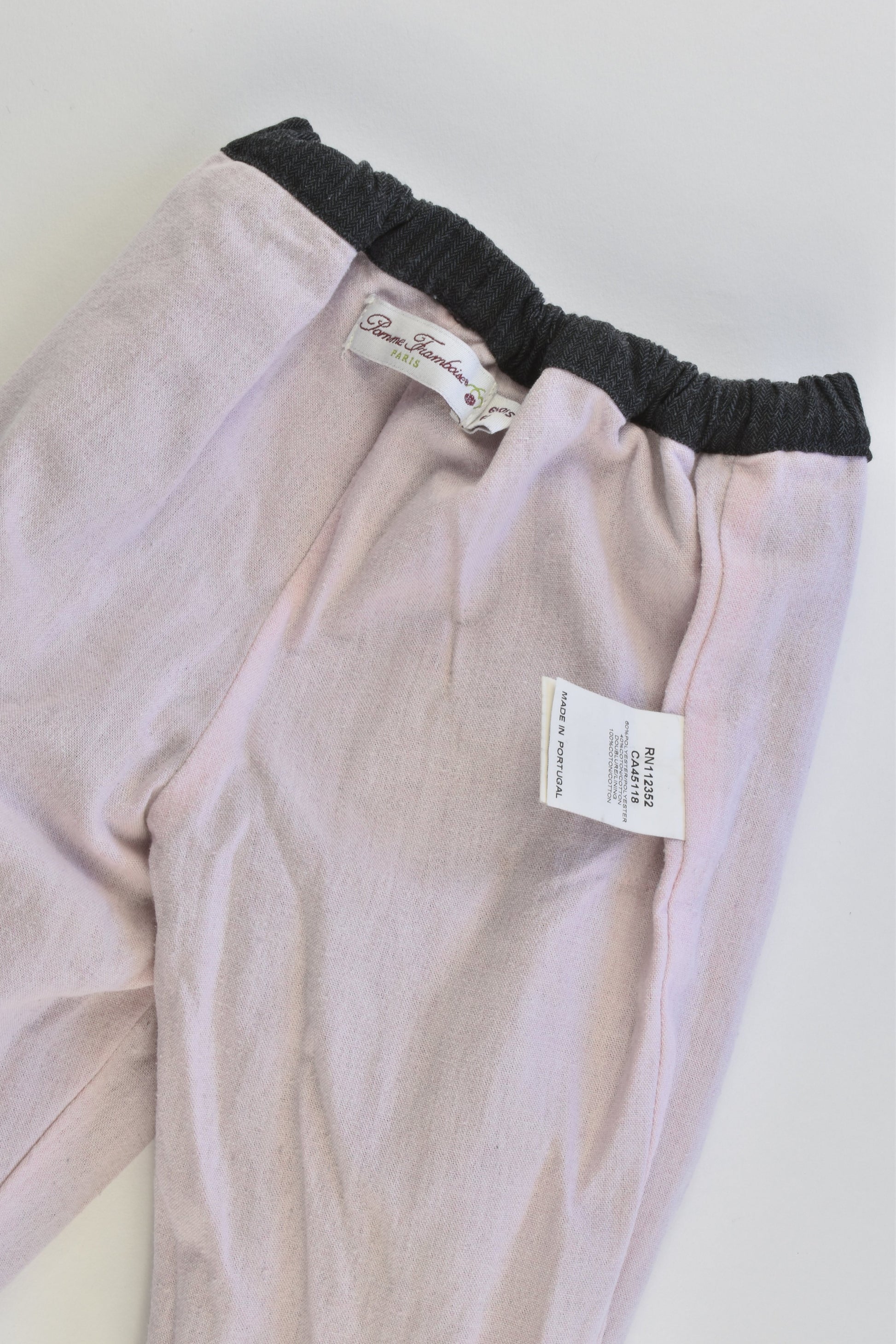 Pomme Framboise Paris Size 00 (6 months, 68 cm) Lined Pants