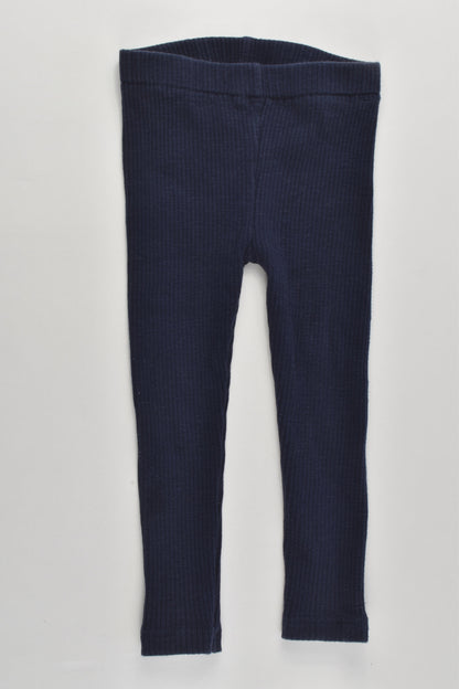 Ponchik (AU) Size 1 (12-18 months) Ribbed Leggings
