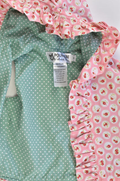 Pour Bebe by Couturekidz Collection Size 1 Floral Hooded Vest