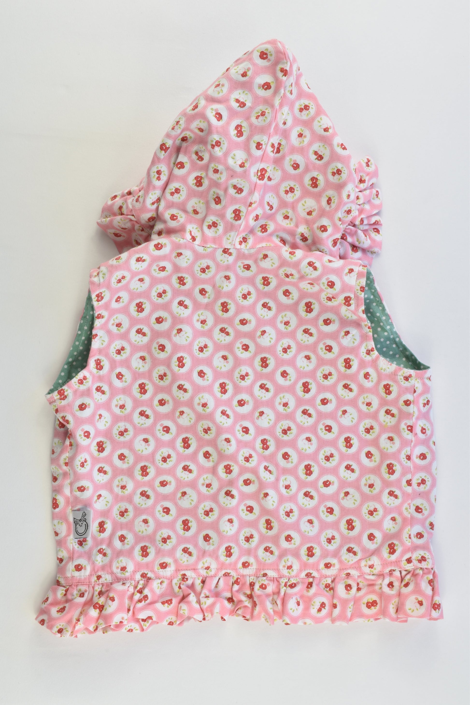 Pour Bebe by Couturekidz Collection Size 1 Floral Hooded Vest