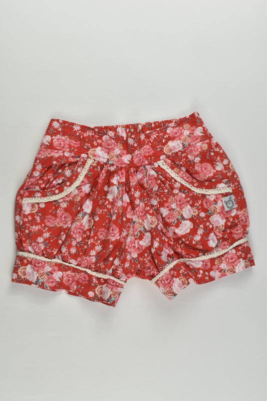 Pour Bebe by Couturekidz Collection Size 3 Floral Shorts