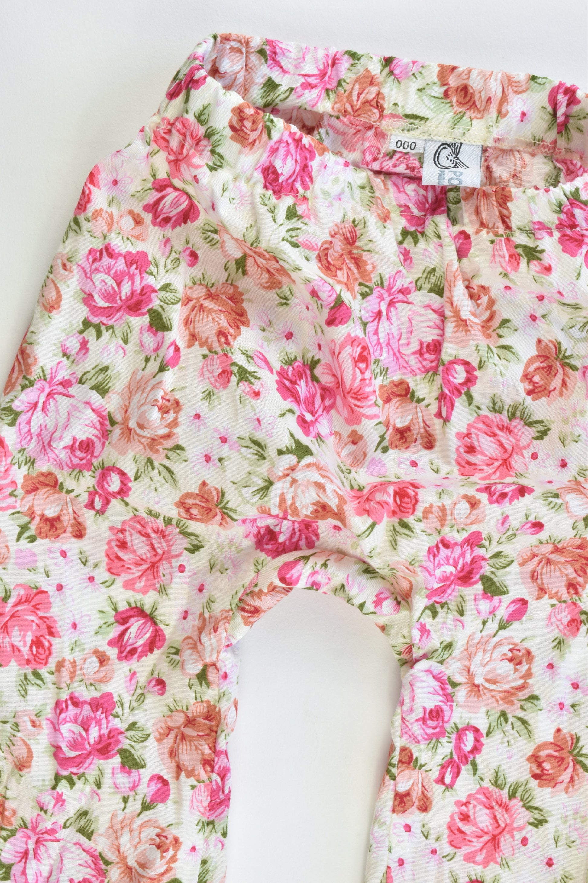 Pour Bebe by Couturekidz Size 000 Floral Pants