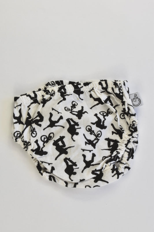 Pour Bebe by Couturekidz Size 0000 Bikes and Skateboards Nappy Cover