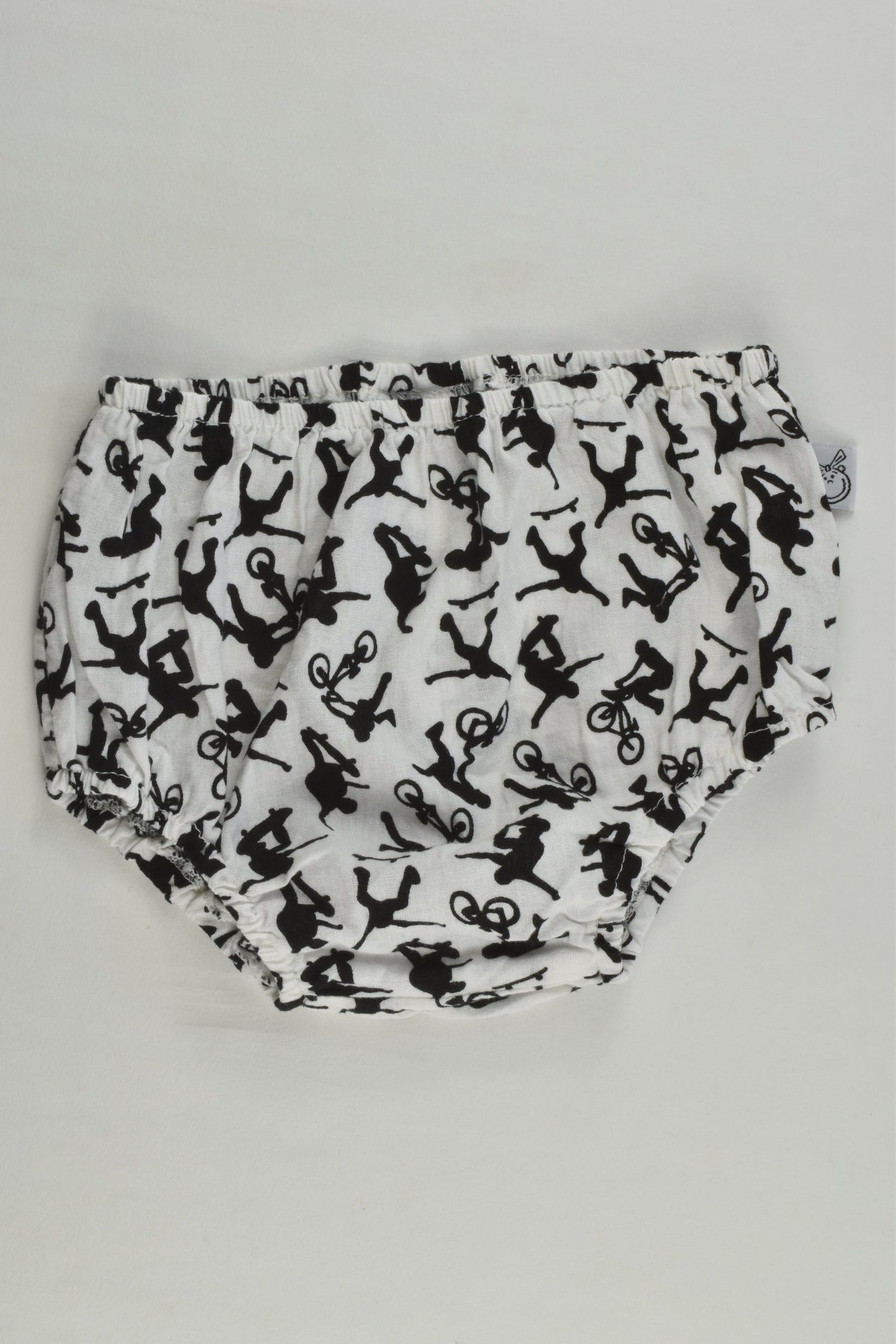 Pour Bebe by Couturekidz Size 2 Bikes and Skateboards Nappy Cover