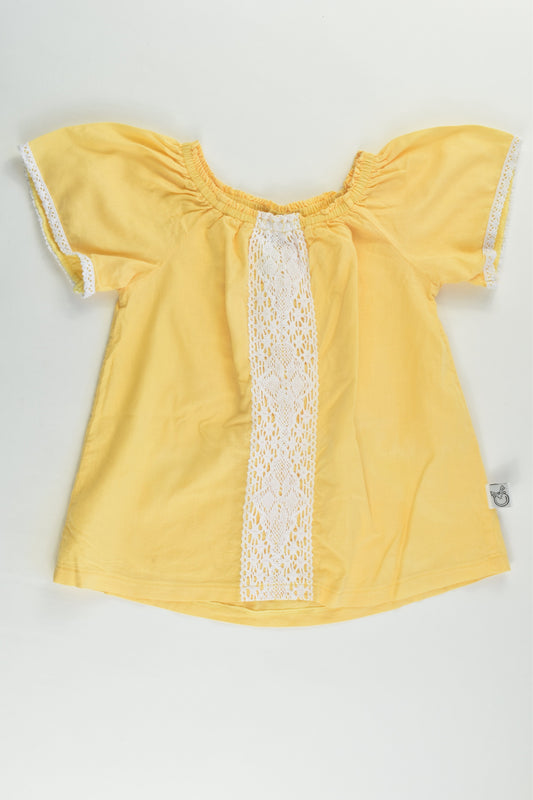 Pour Bebe by Couturekidz Size 3 Blouse with Lace Details