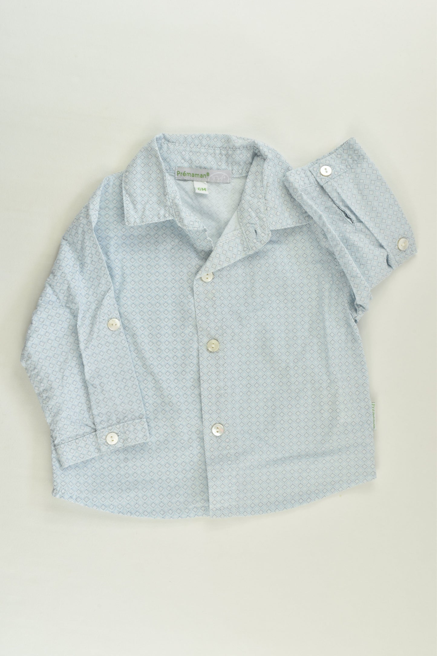 Prémaman (France) Size 00 (6 months) Collared Shirt