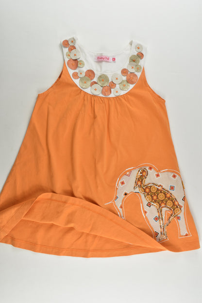 Pretty Ovo Size 4-5 Elephant Dress