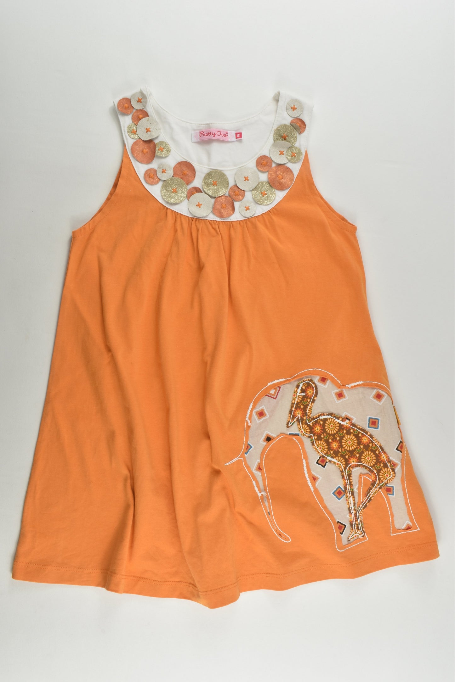 Pretty Ovo Size 4-5 Elephant Dress