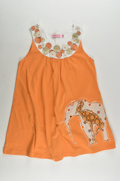 Pretty Ovo Size 4-5 Elephant Dress