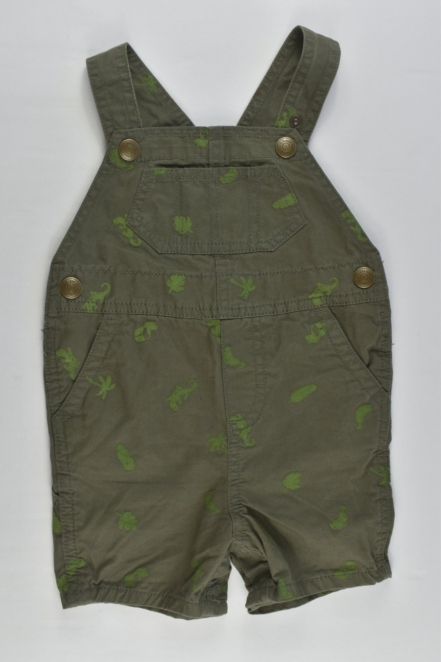 Primark Size 1 (12-18 months) Lizards and more Short Overalls