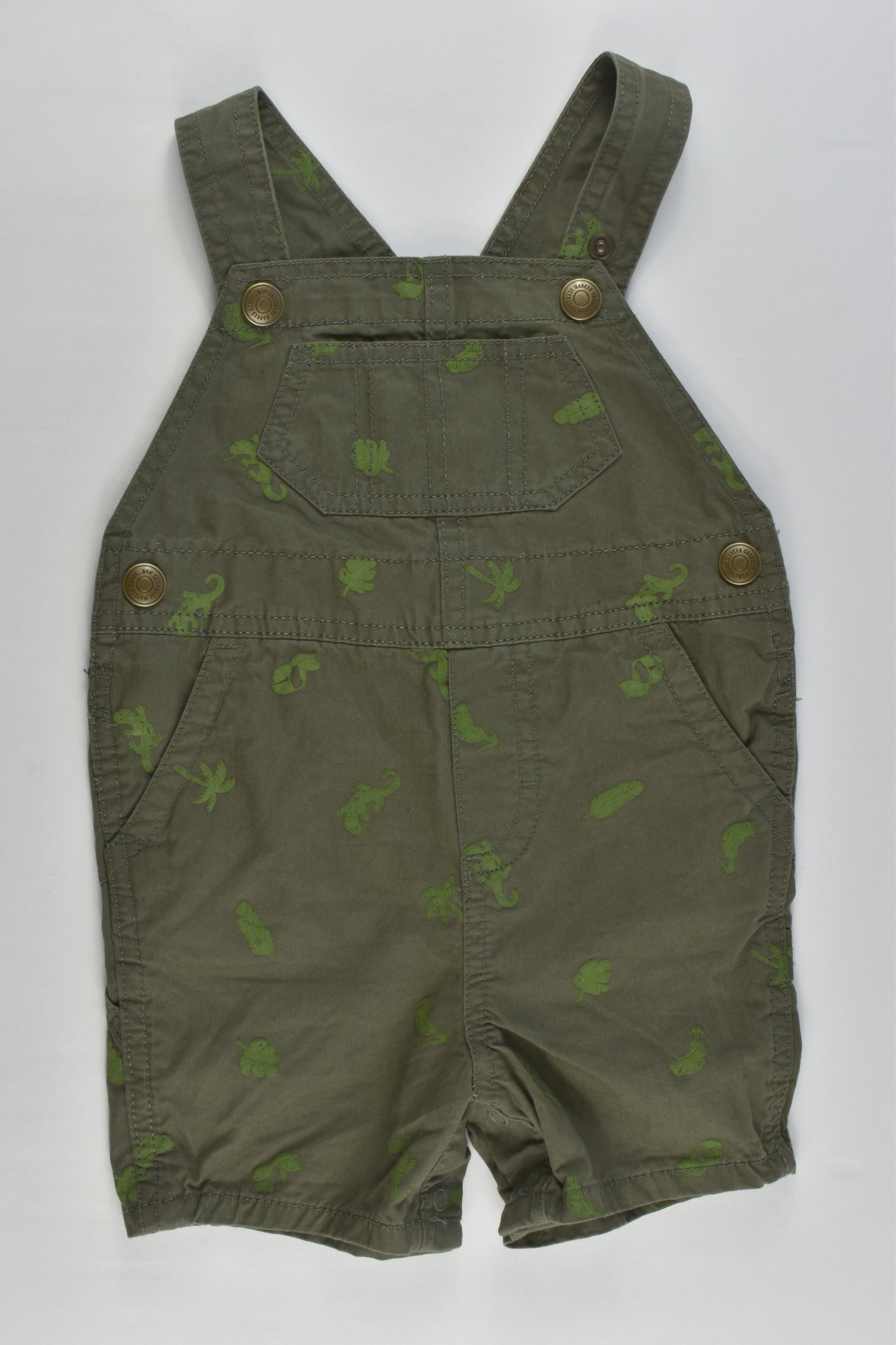 Primark Size 1 (12-18 months) Lizards and more Short Overalls