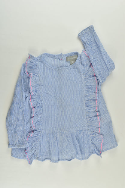 Primark Size 1 (86 cm) Ruffle Shirt