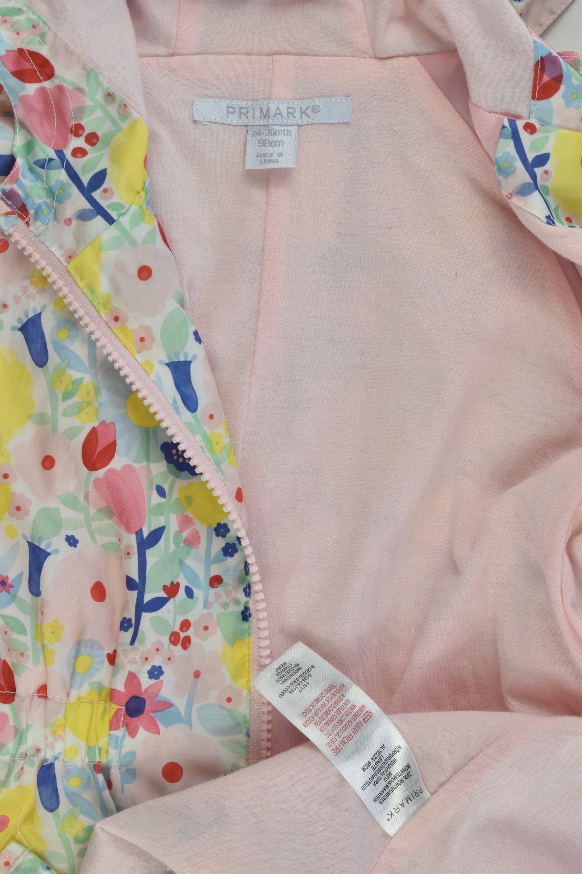 Primark Size 2-3 (98 cm) Floral Jacket
