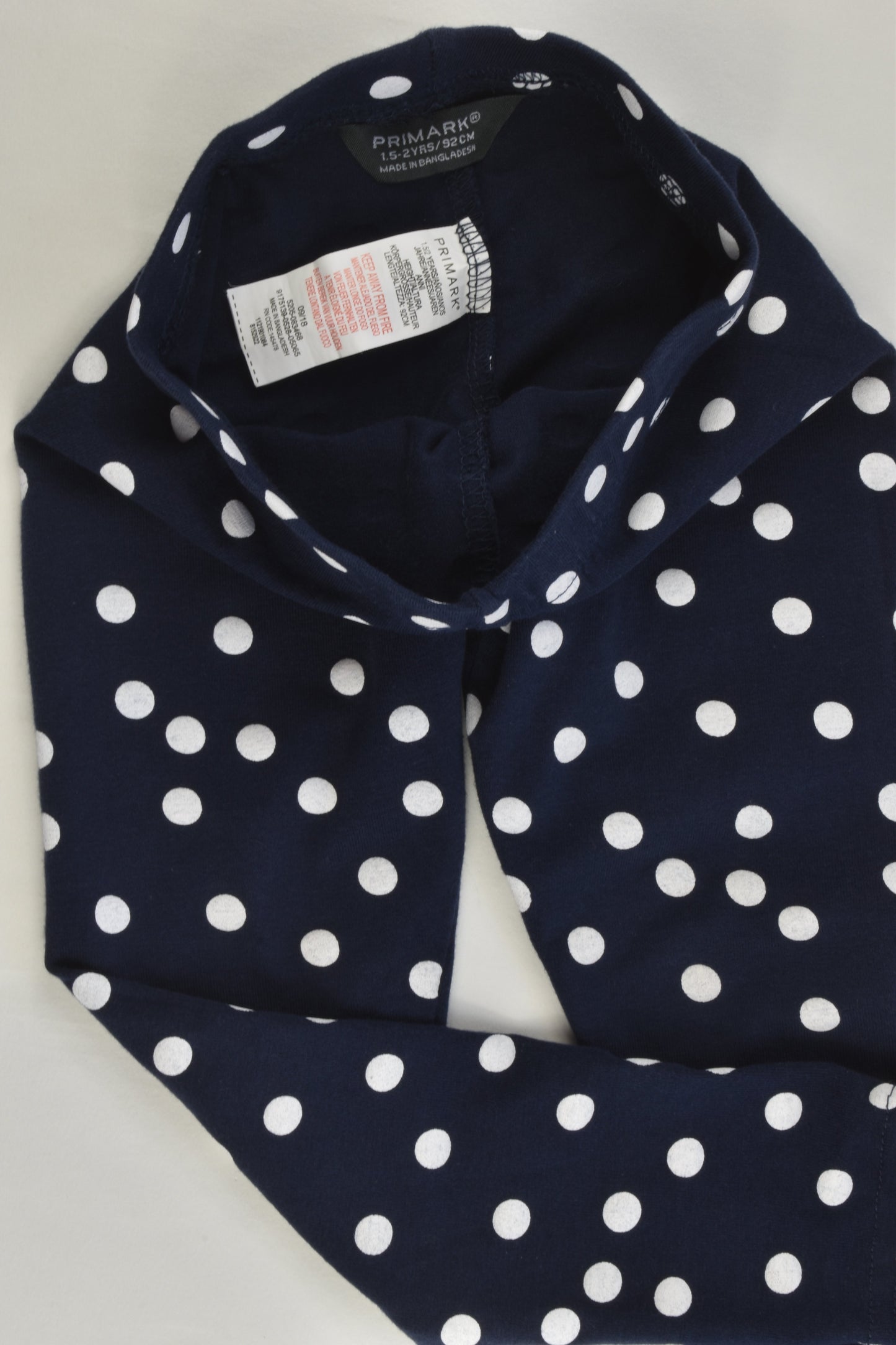 Primark Size 2 Polka Dots Leggings