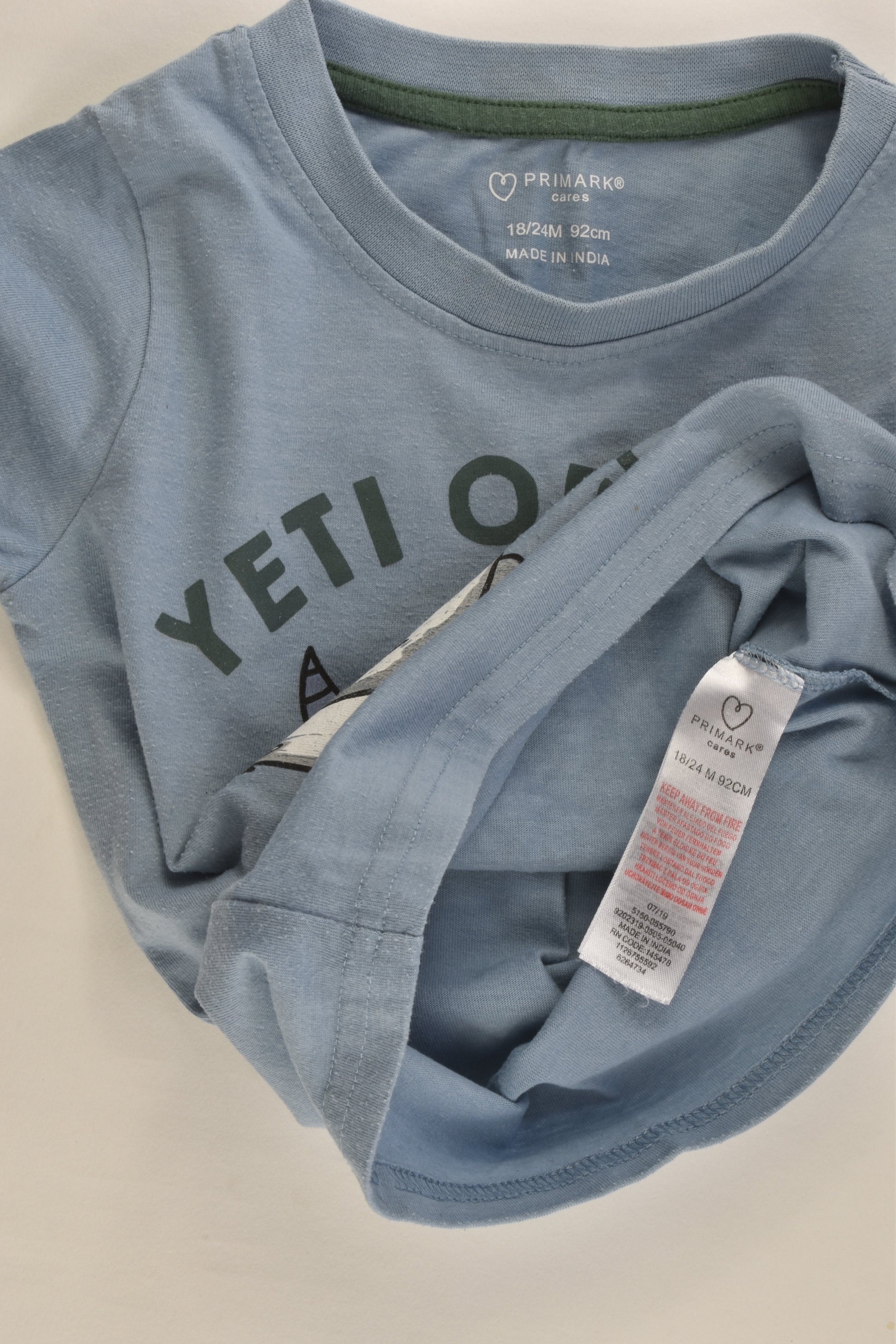 Primark Size 2 'Yeti Or Not' Top