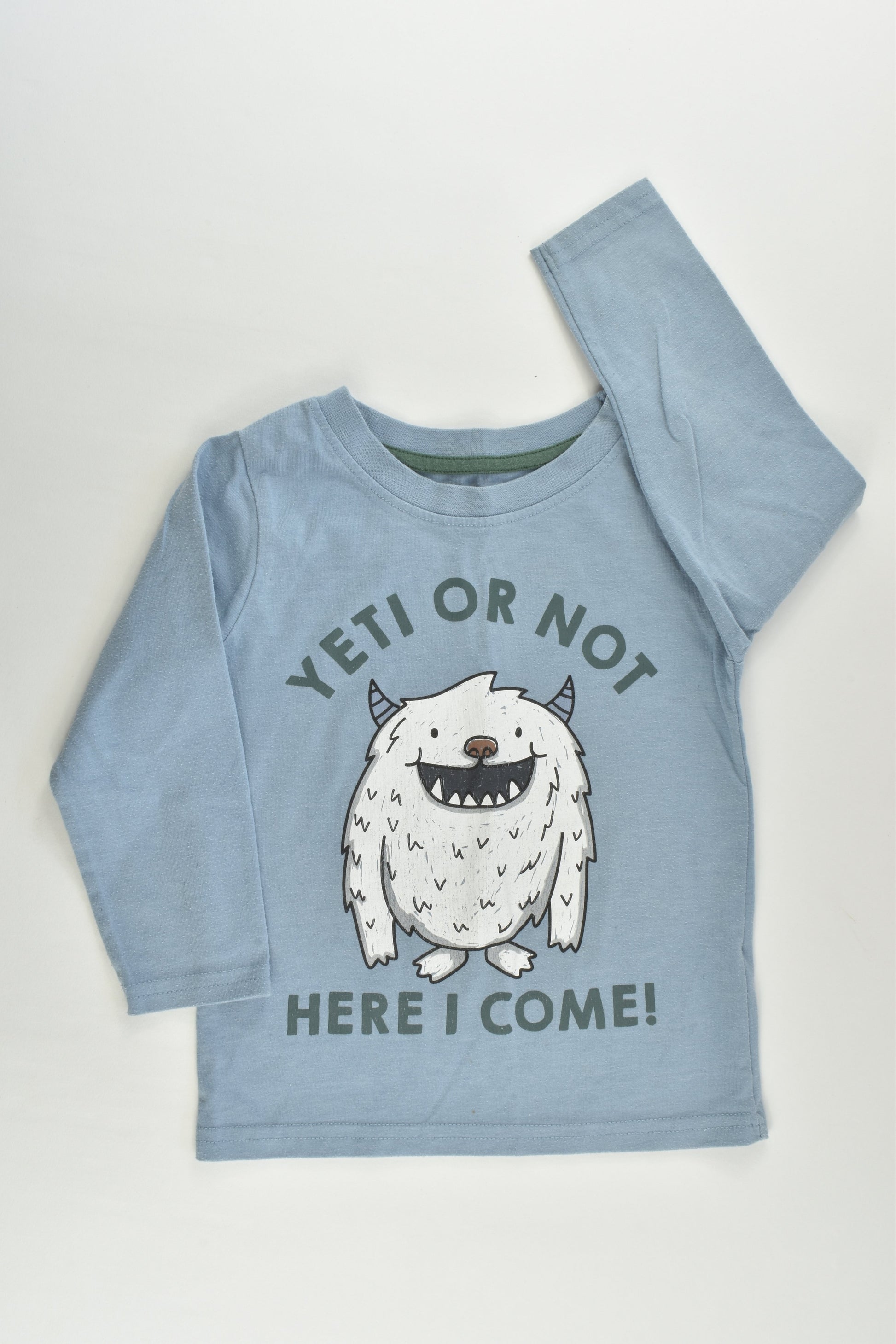 Primark Size 2 'Yeti Or Not' Top