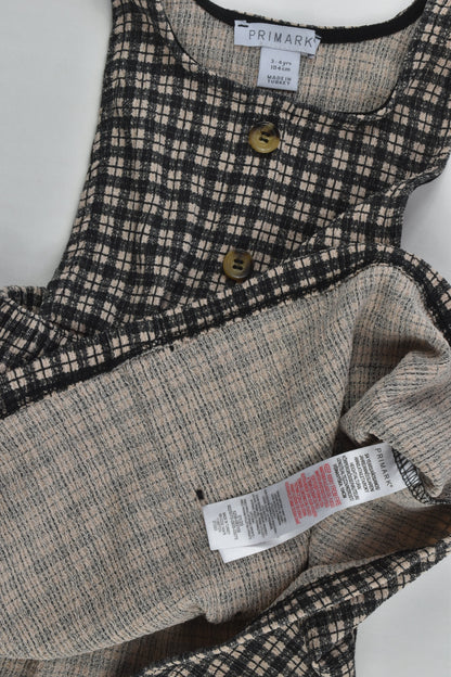 Primark Size 3-4 (104 cm) Checked Dress