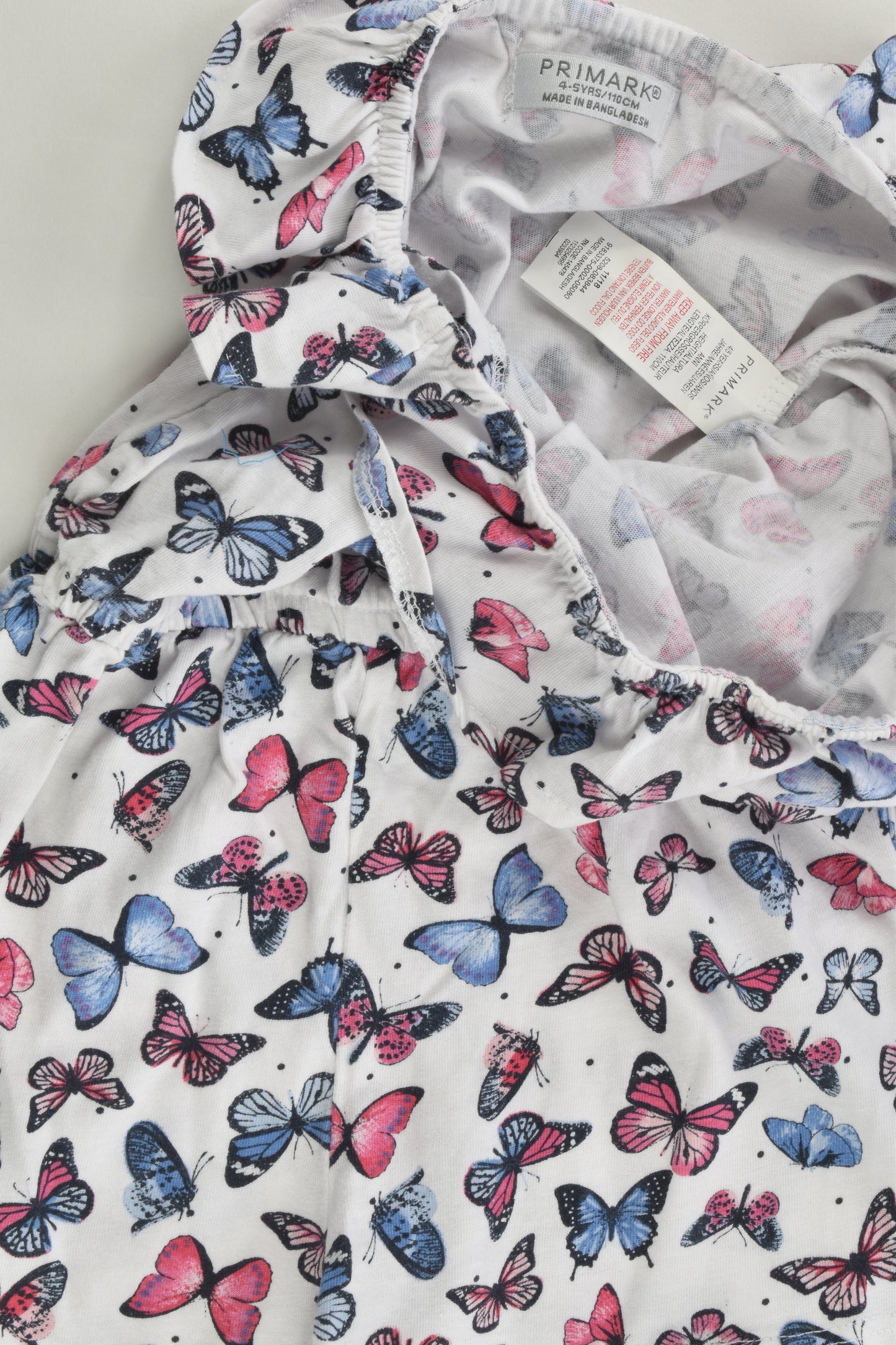 Primark Size 4-5 Butterflies Playsuit