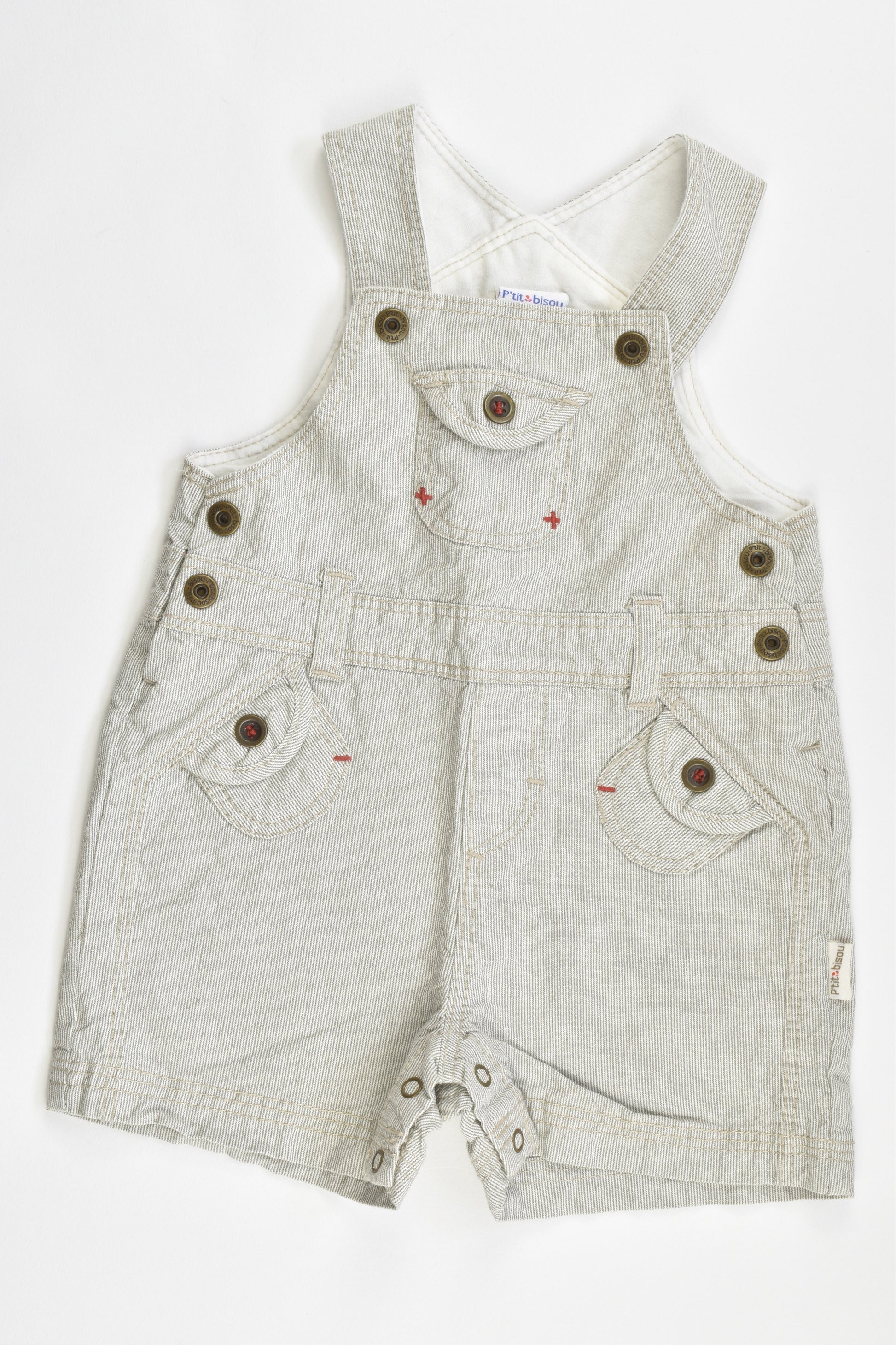 P'tit Bisou (France) Size 3 months (60 cm) Overalls