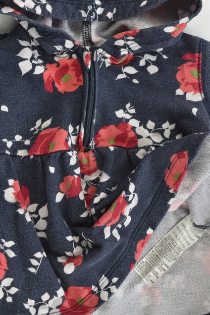 PUC (Brazil) Size 1 Floral Hooded Jumper