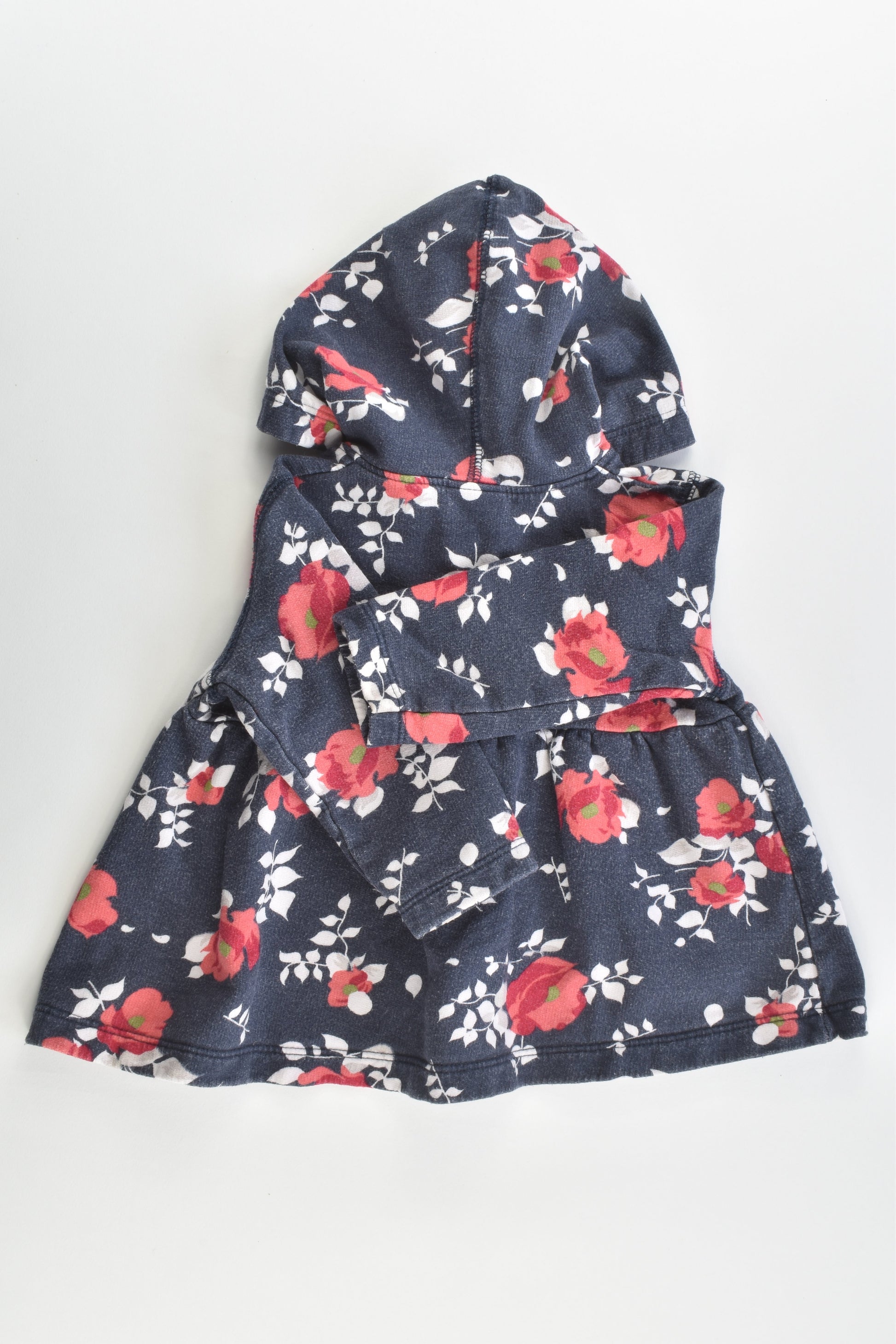 PUC (Brazil) Size 1 Floral Hooded Jumper