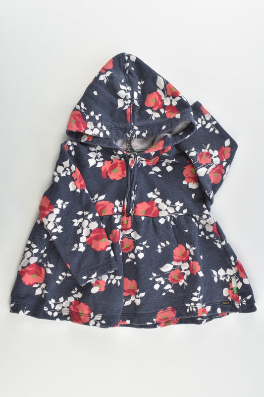 PUC (Brazil) Size 1 Floral Hooded Jumper