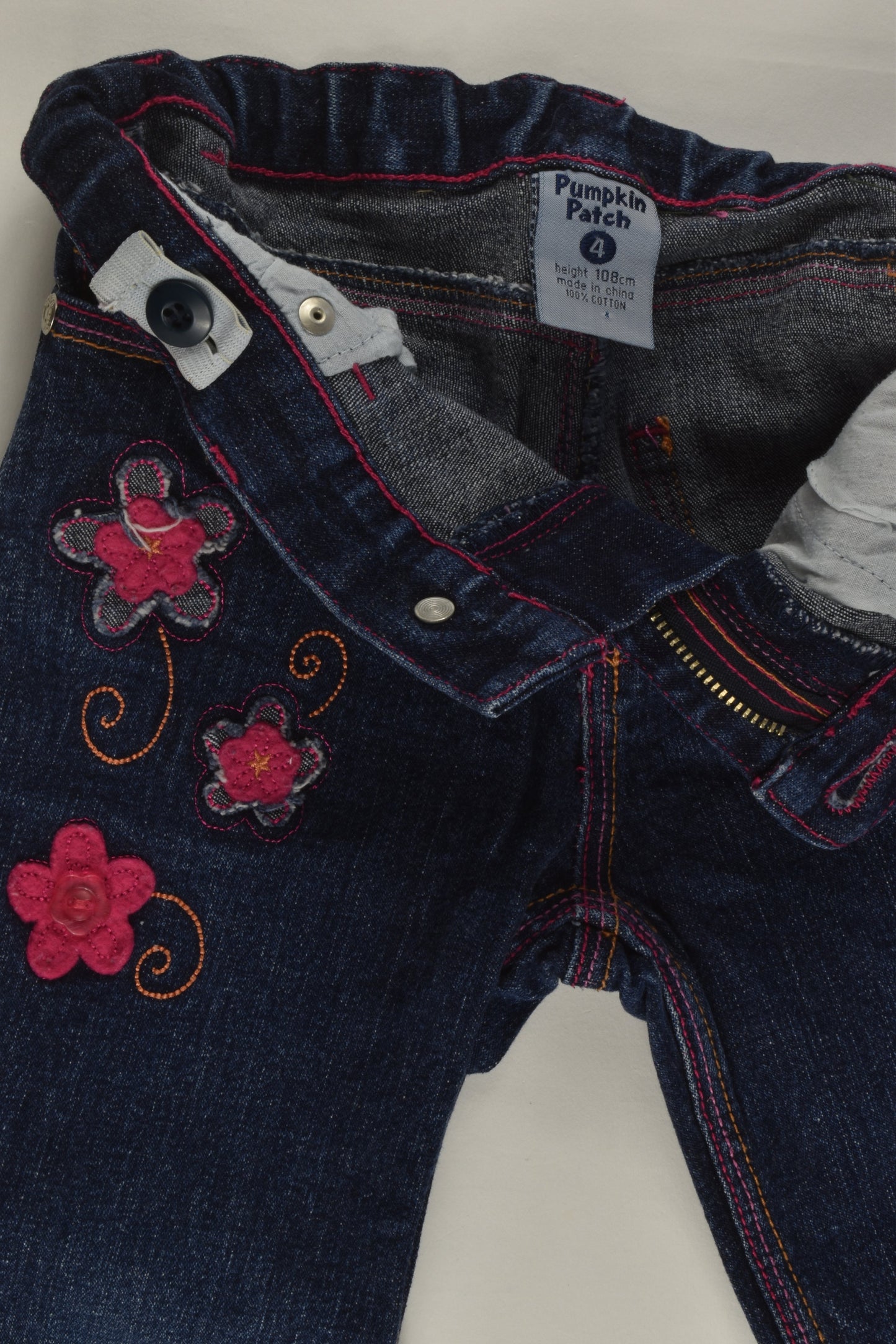 Pumpkin Patch (Older Style) Size 4 Stretchy Denim Pants